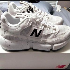 *Hard to Find* Jaden Smith New Balance “Vision Racer” Grey Fleece with speckling